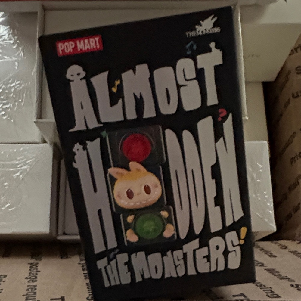 Pop Mart Almost Hidden The Monsters Action Figure